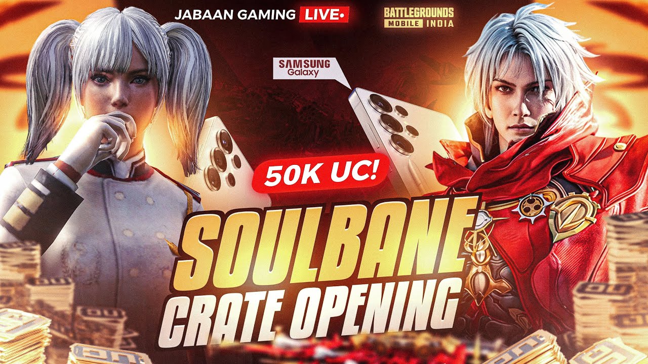 UNLOCKING SOULBANE ULTIMATE SET 💀🚀 BGMI LIVE | S25 ULTRA in Action