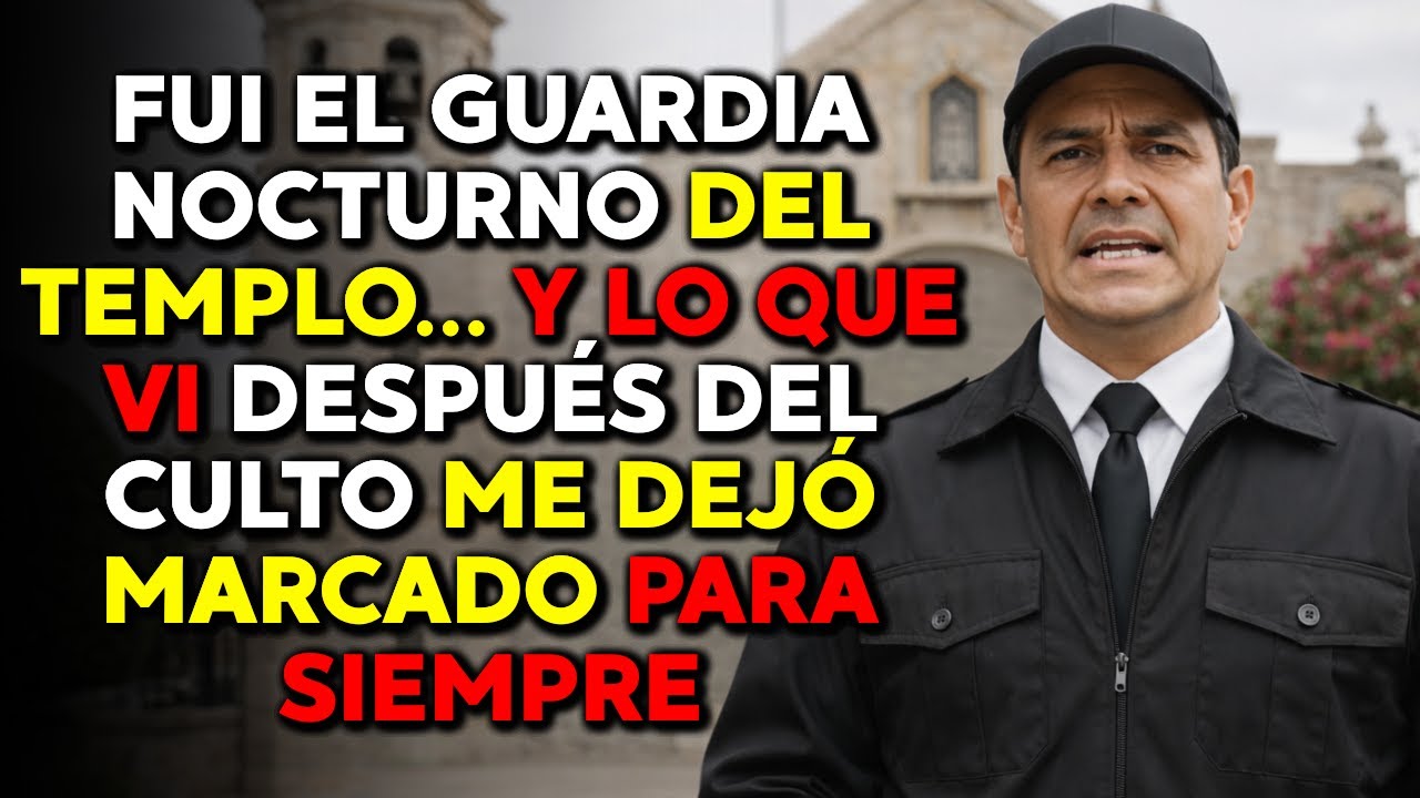 HISTORIA REAL: Fui el guardia nocturno del templo… y descubrí lo que escondían después del culto