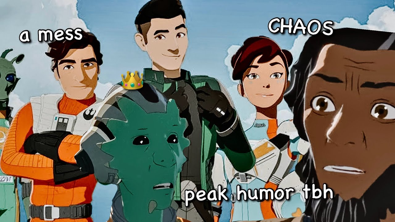 nobody edited star wars resistance so i will | ALL SEASONS COMPILATION