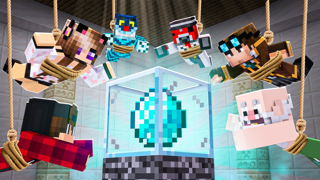 CHI RUBA IL TESORO VINCE SU MINECRAFT VANILLA CON I VECCHI WGF!