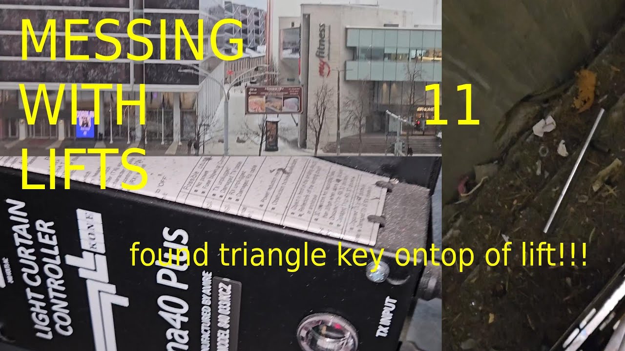 Messing With Lifts 11 - FOUND TRIANGLE KEY ONTOP OF LIFT!!!