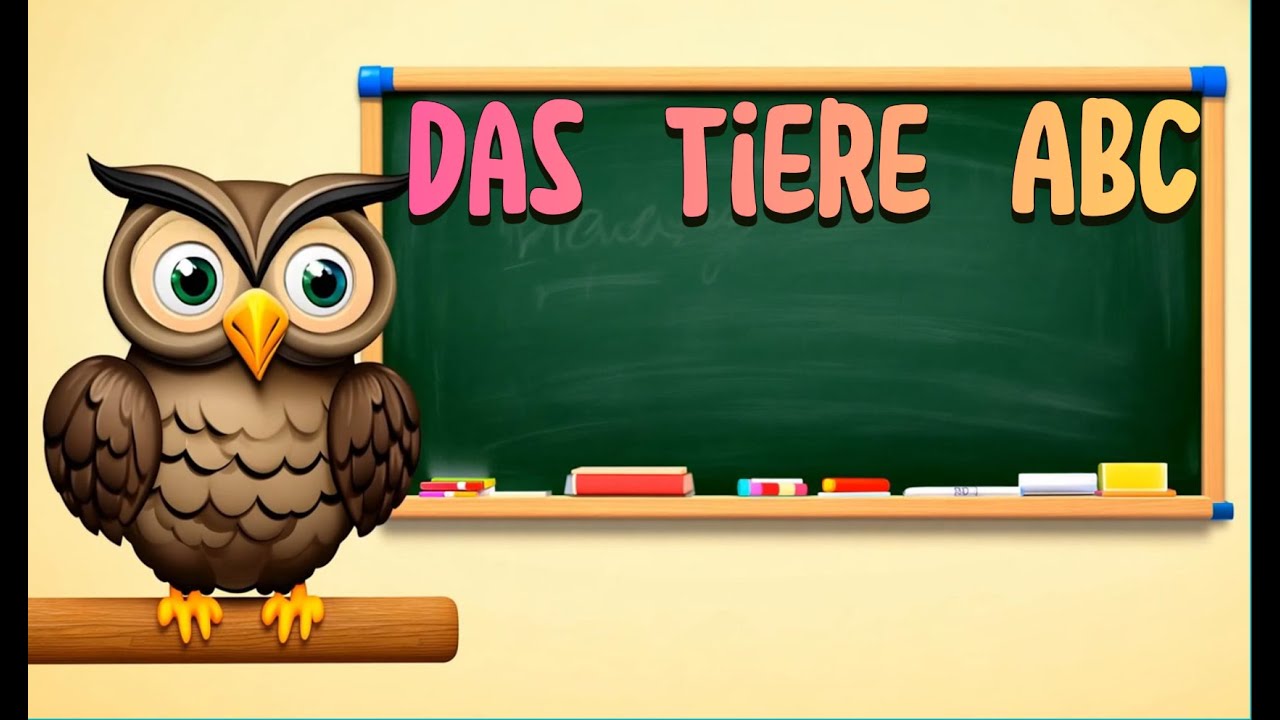 Kinderlieder Das ABC der Tiere | Lernlied f&uuml;r Kinder | Mitsingen mit Text
