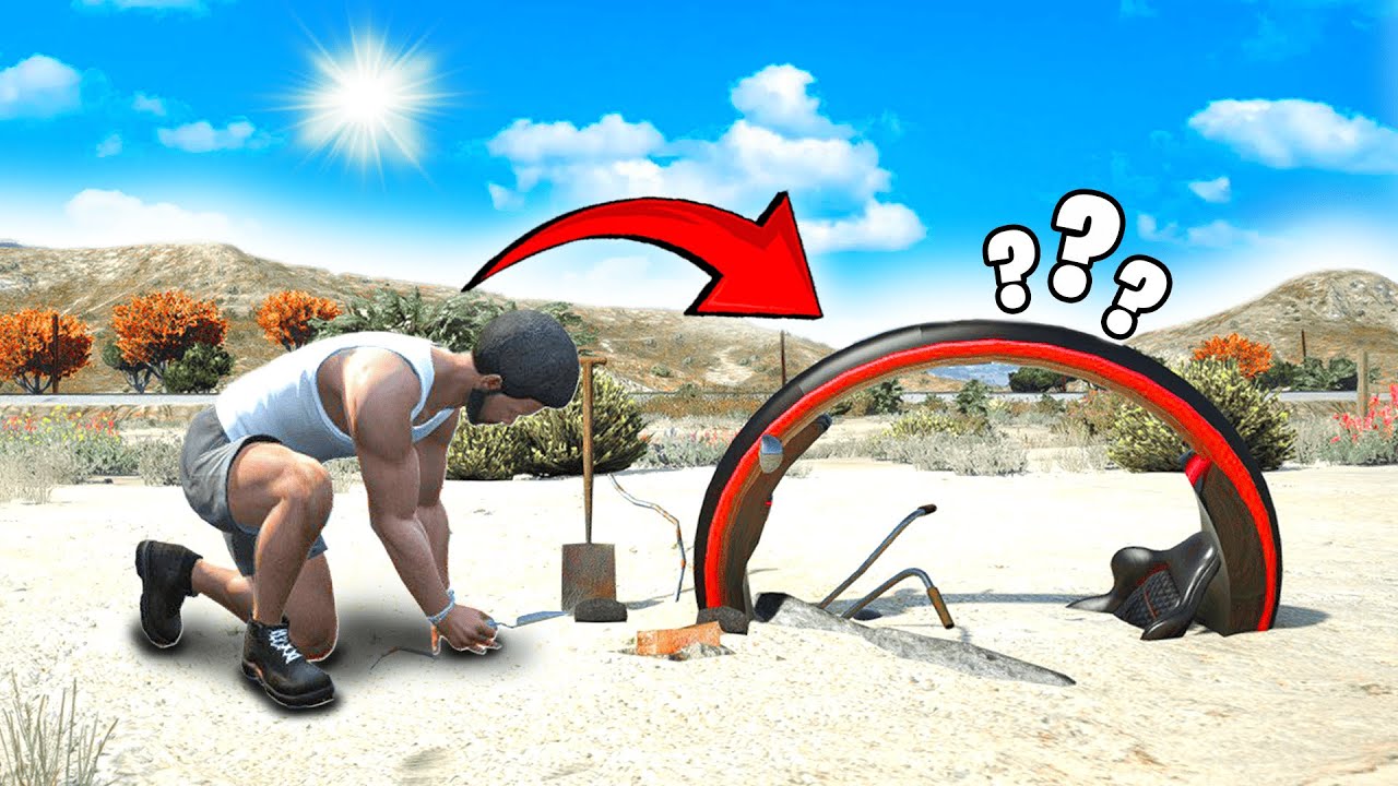 Gua Menemukan MOTOR FUTURISTIK Seharga MILYARAN di Bawah Tanah di GTA 5! (Mod)