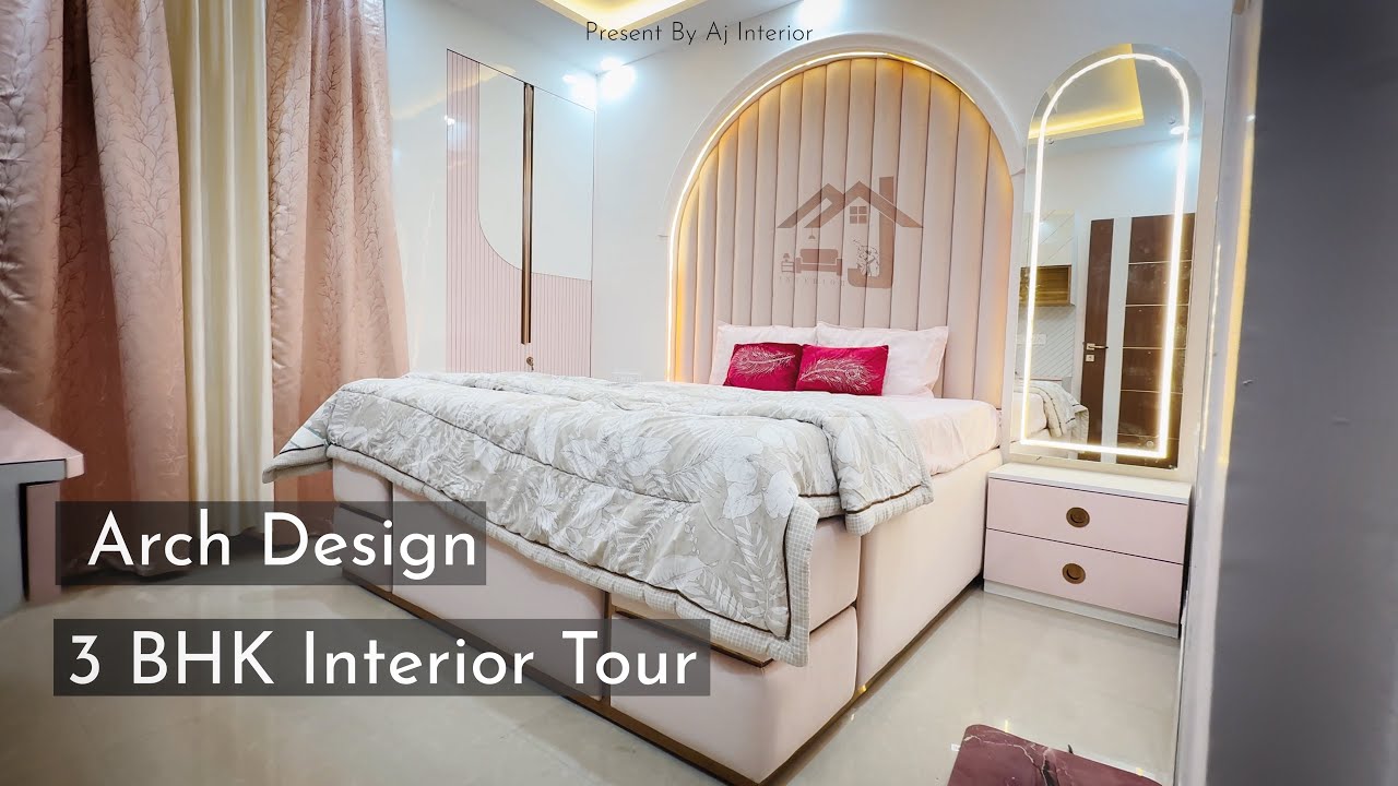 Simple & Elegant 3bhk home tour best interior design in Noida Extension | Royal next #home #noida