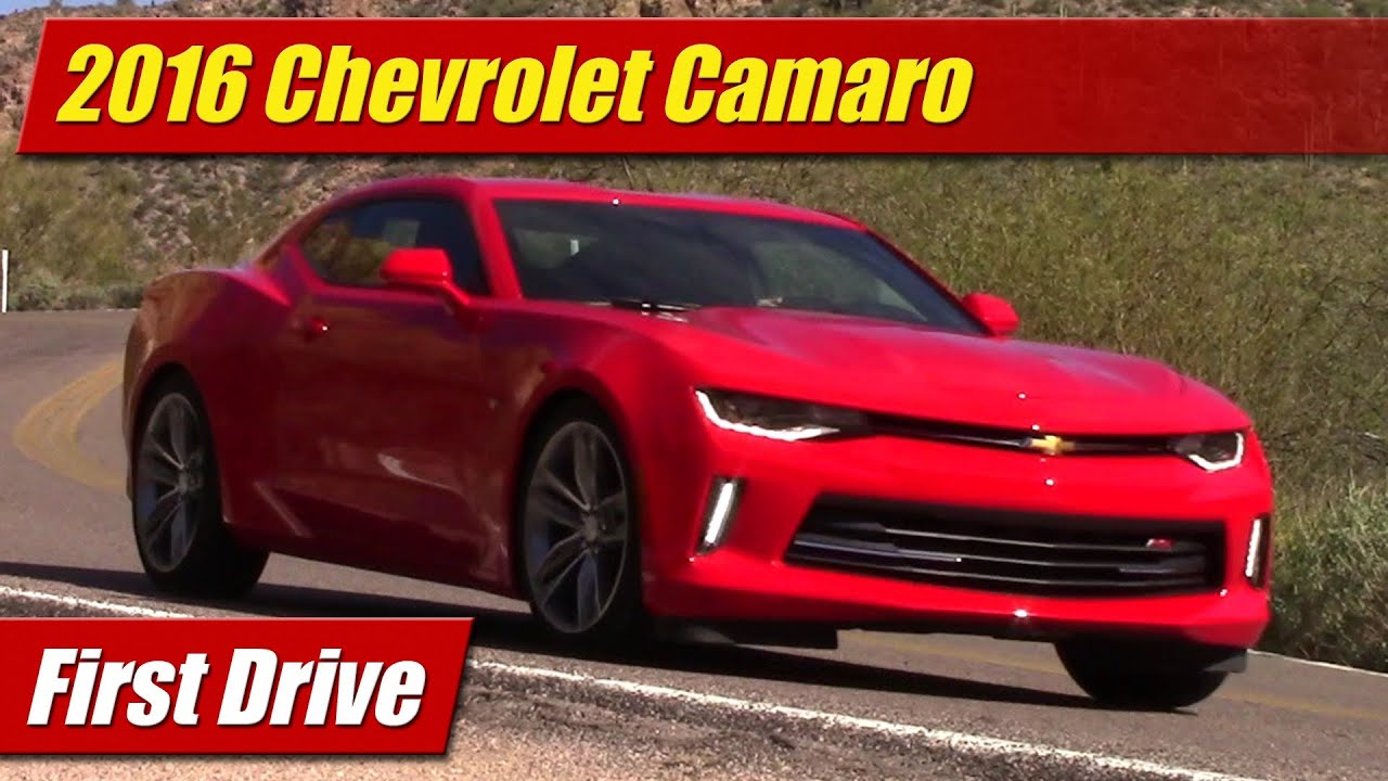 2016 Chevrolet Camaro: First Drive
