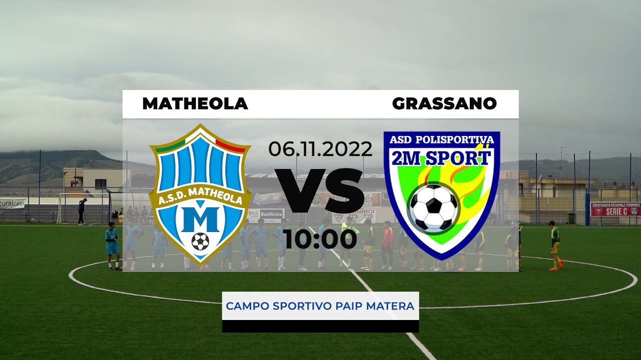 U15 Highlights Matheola - Grassano 6.11.2022 Risultato finale 5-1