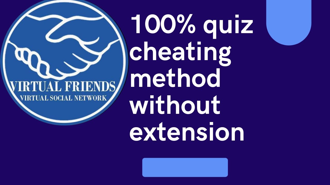 How to do cheating in vu quiz without extension? how to copy quiz?