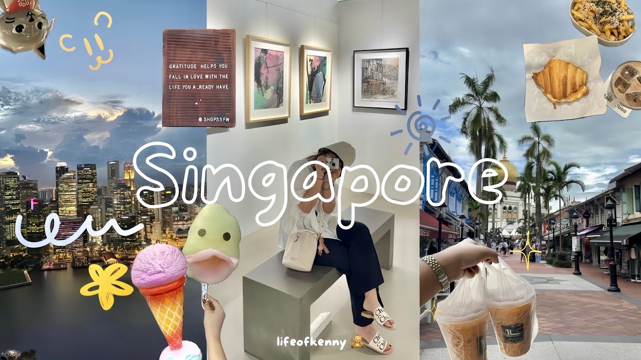 singapore vlog: first 2025 travel with family | chijmes, merlion, gardens by the bay & more! 💐🌃🇸🇬