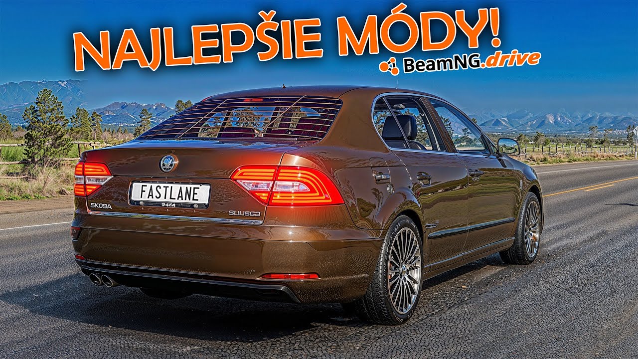 Testujem Nové Módy v BEAMNG DRIVE!