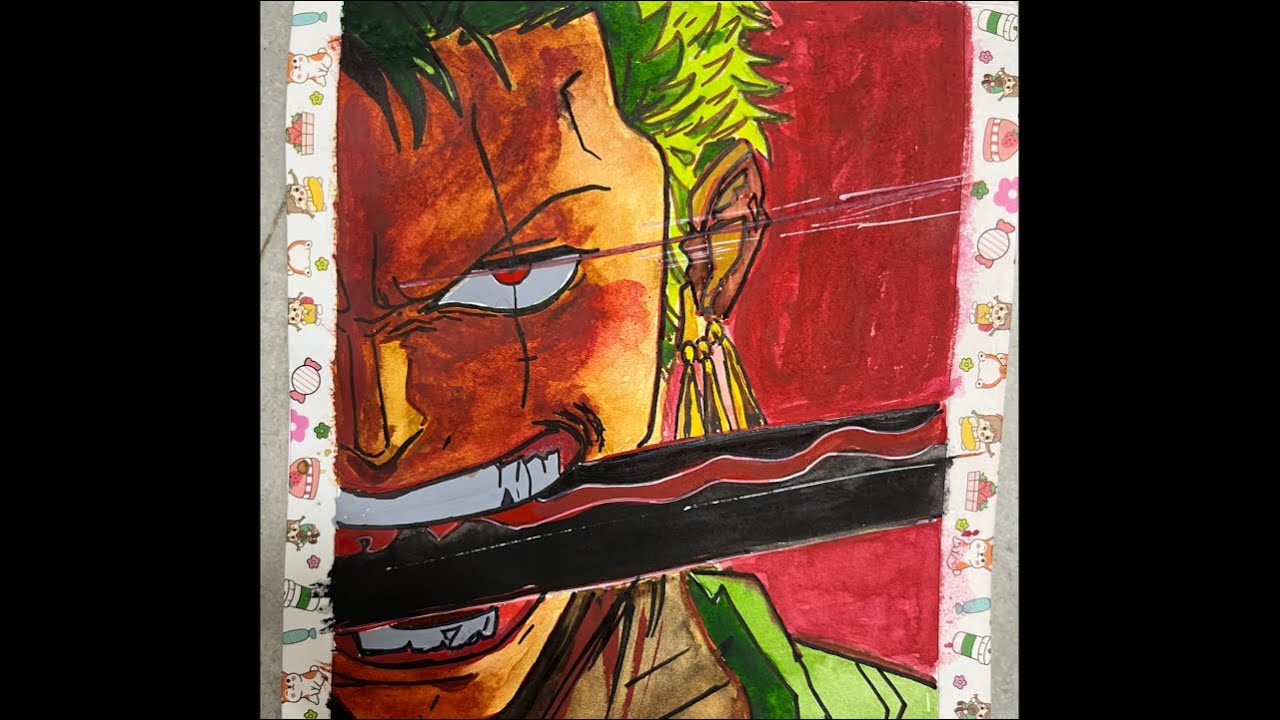 Anime character drawing live 🔥🔥🔥
