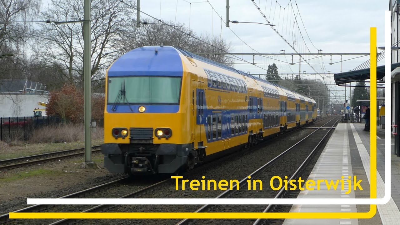 Treinen op station Oisterwijk // 3 maart 2017