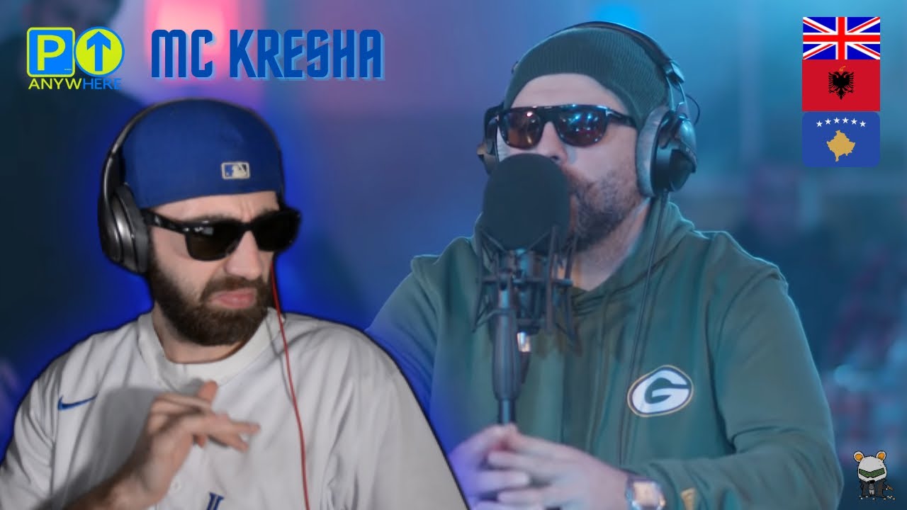 UK REAL REACTION! THE LEGEND! MC Kresha Freestyle (Meriton Mjekiqin)  [REVIEW+OPINION] 2021 🇦🇱