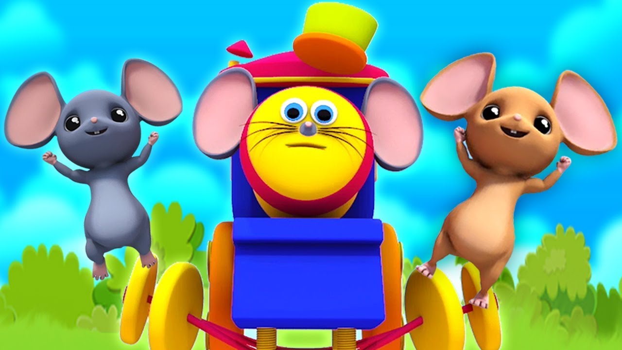 Bob The Train &ndash; Three Blind Mice | Cartoons for Children | Kids Songs & Baby Songs