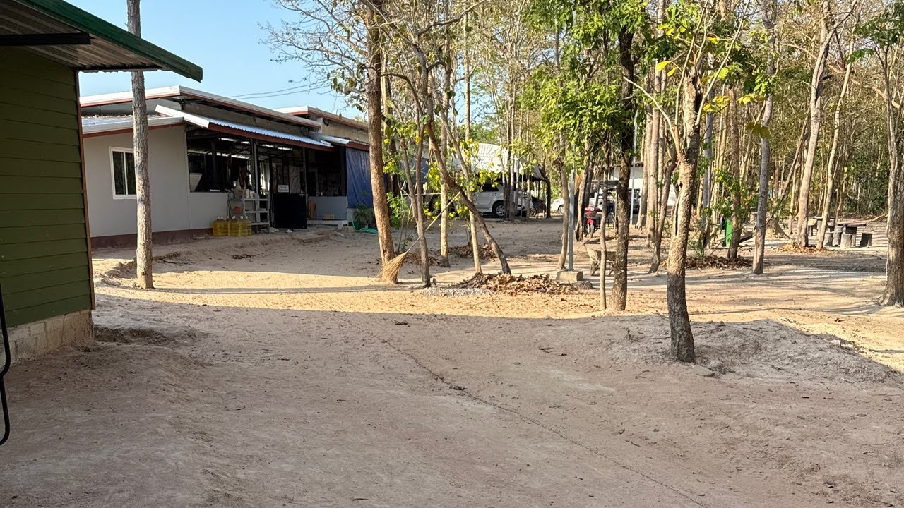 ร่วมสร้างเหตุทำถนนเชื่อมโรงครัวกับศาลา
