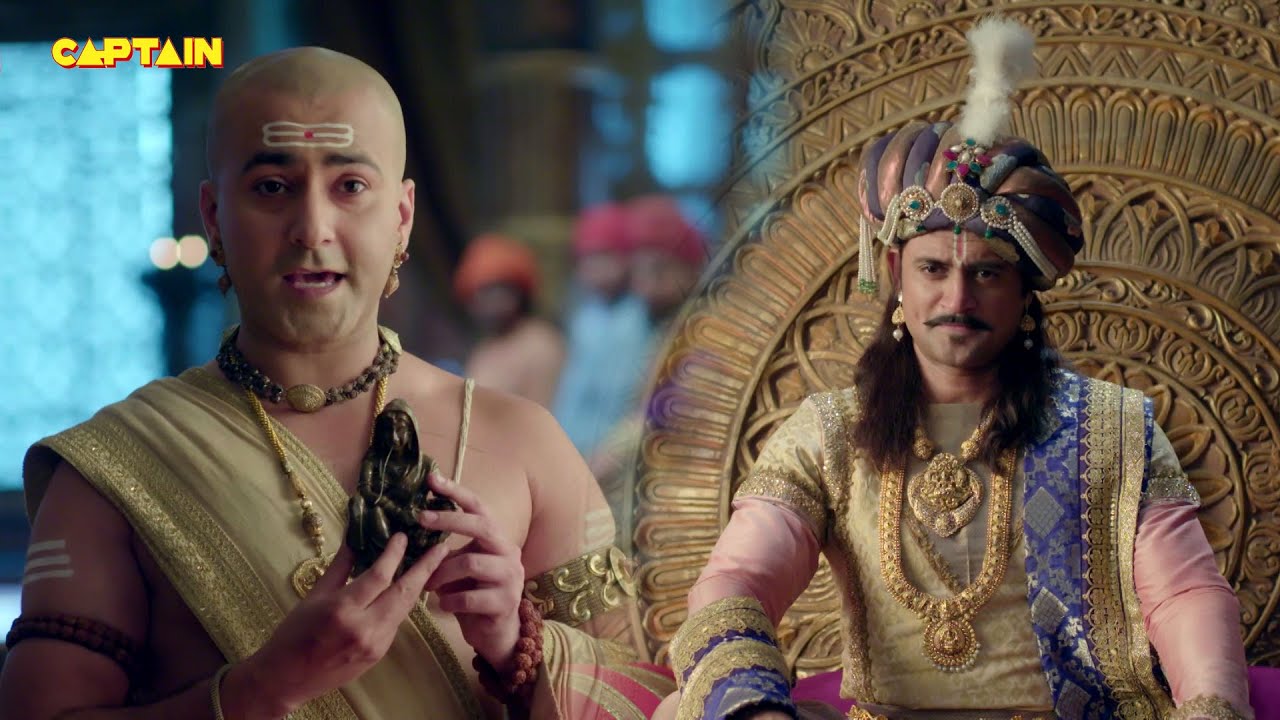 पंडित रामा कृष्ण ने बताया इन तीनो गुड़िया का अर्थ - तेनाली रामा - Ep. 198