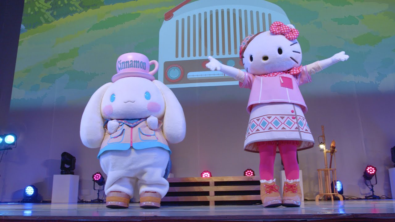【Chilling！Hot！キャンプふぁいやー ハローキティ&シナモンVer.】サンリオピューロランド