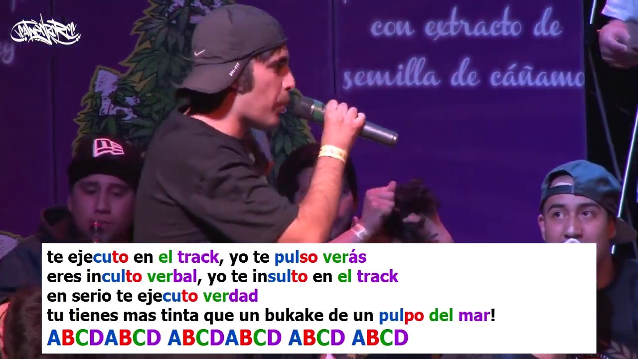 DROSE vs RICTO | SUBTIULADO con LETRA y RIMAS (metrica analizada) - Struktur !