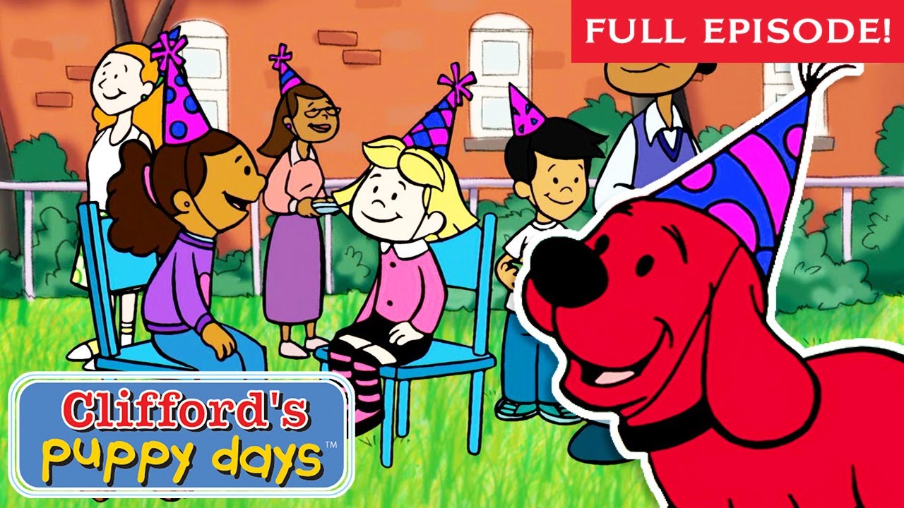 Nina's Perfect Party and More! | Full Episode | Clifford's Puppy Days | Scholastic Classic