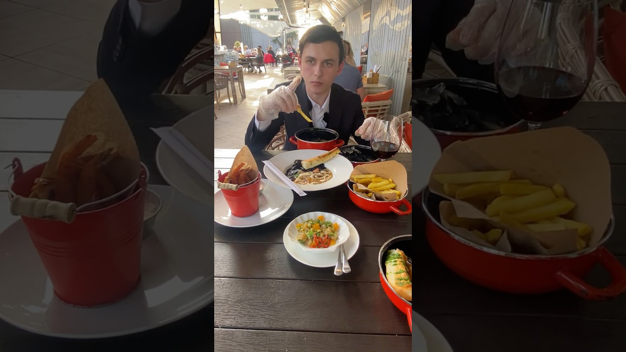 Выбираю кухню для ресторана. Часть 3. #мукбанг #асмр #франчайзер #мидии