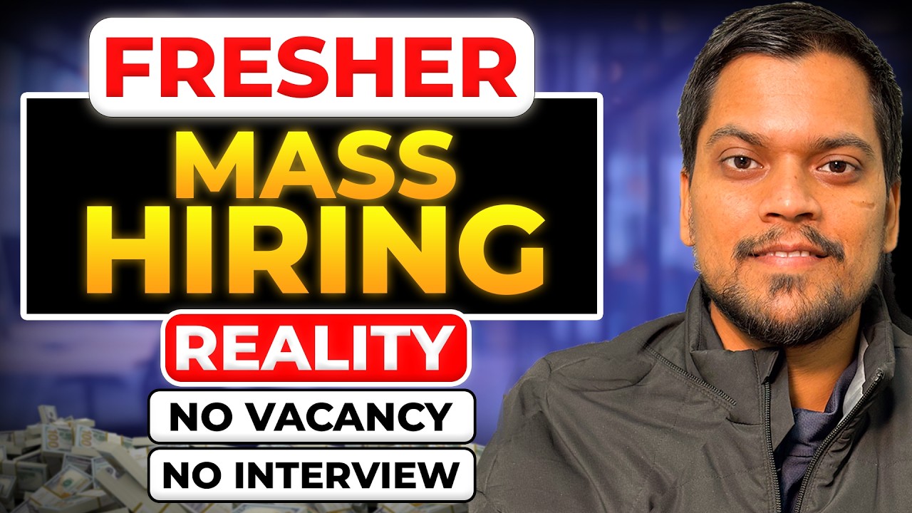 How Fresher Hiring Pattern Changed | Market #Reality | No #vacancy | #2026