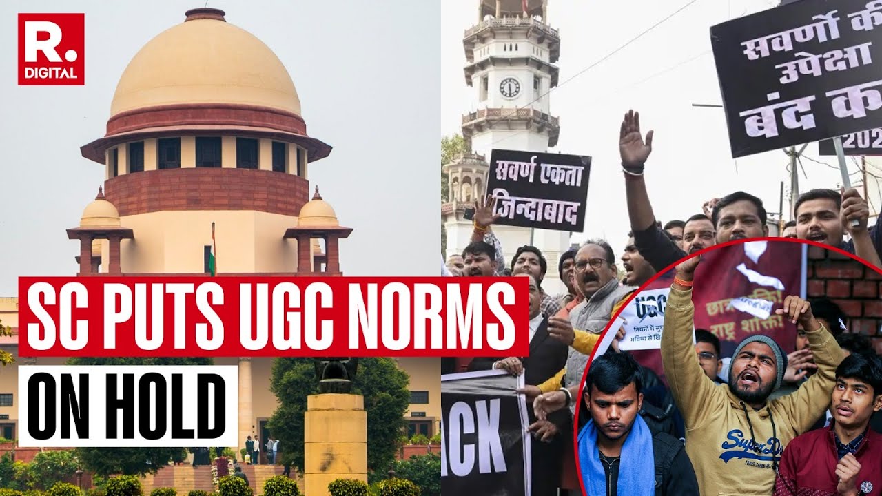 BREAKING: Supreme Court Puts New UGC regulations 2026 On Hold