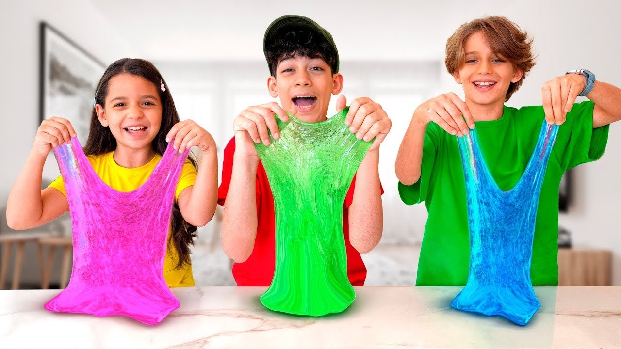 Petualangan Slime Seru Jason dan Alex Bersama Teman-teman