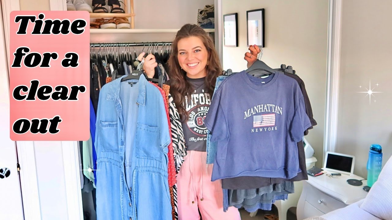 Massive Wardrobe Sort Out + Organising Tips | Organise & Declutter With Me