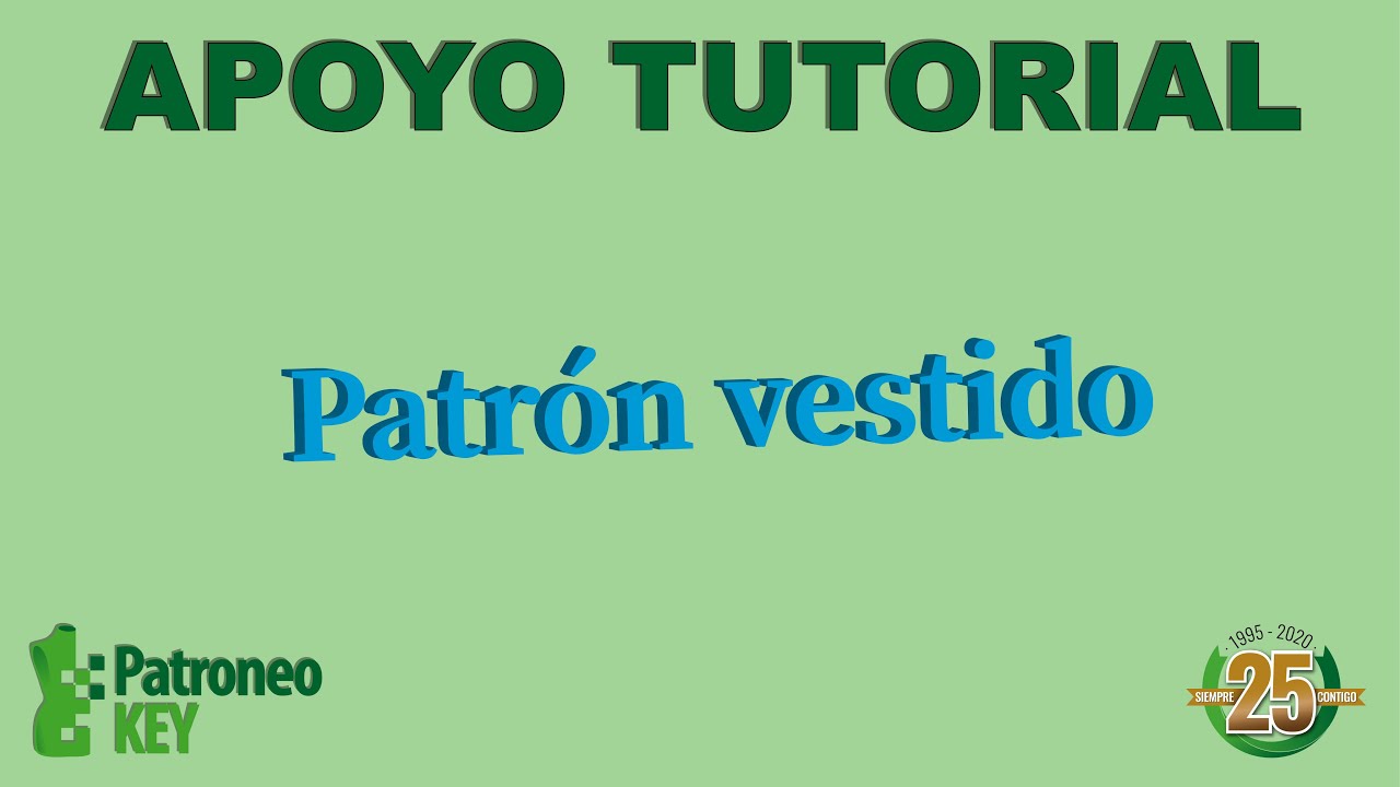 PATRONEO KEY-MUESTRA DEL DESARROLLO DE UN PATRON DE VESTIDO