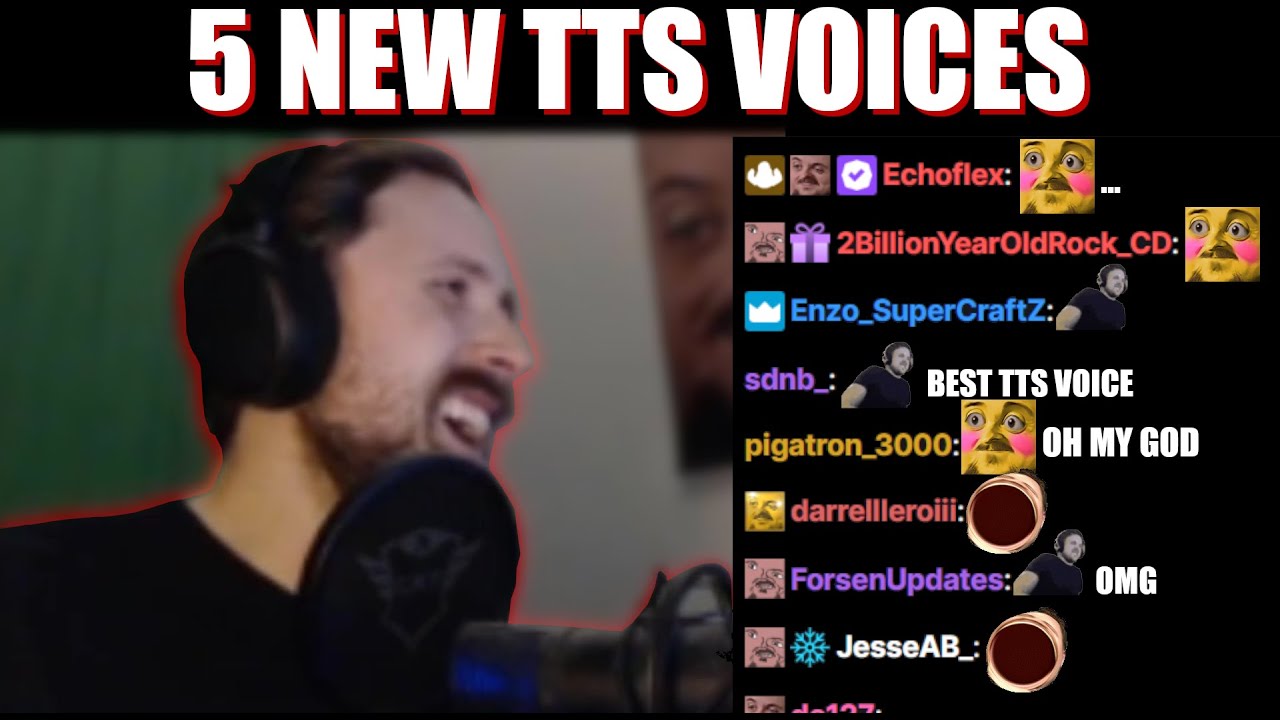 FORSEN ADDED 5 NEW TTS VOICES  | Highlight of the Day
