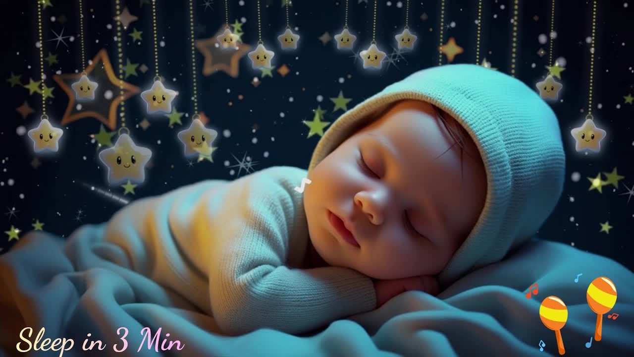 Soothing Baby Music 🎵 Sleep in 3 Minutes | Mozart for Babies Intelligence Stimulation
