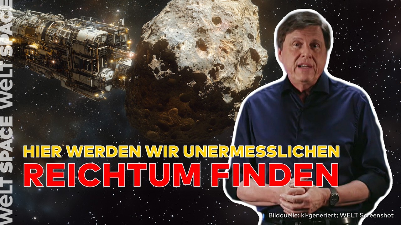 WELTRAUMBERGBAU: Mond, Mars & Asteroiden – Zukunft der Rohstoffförderung| WELT DOKU Spacetime S06E04