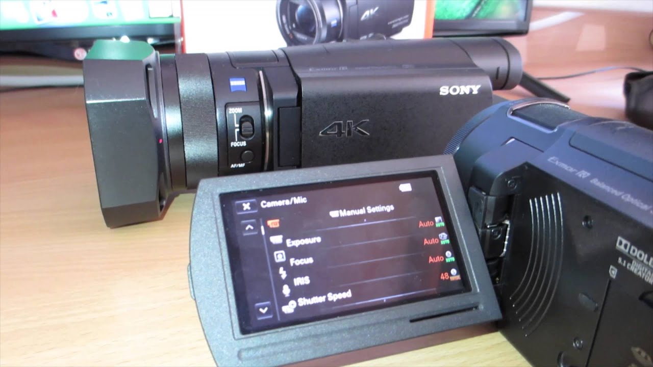 Sony FDR-AX33 Vs. Sony FDR-AX100 Review