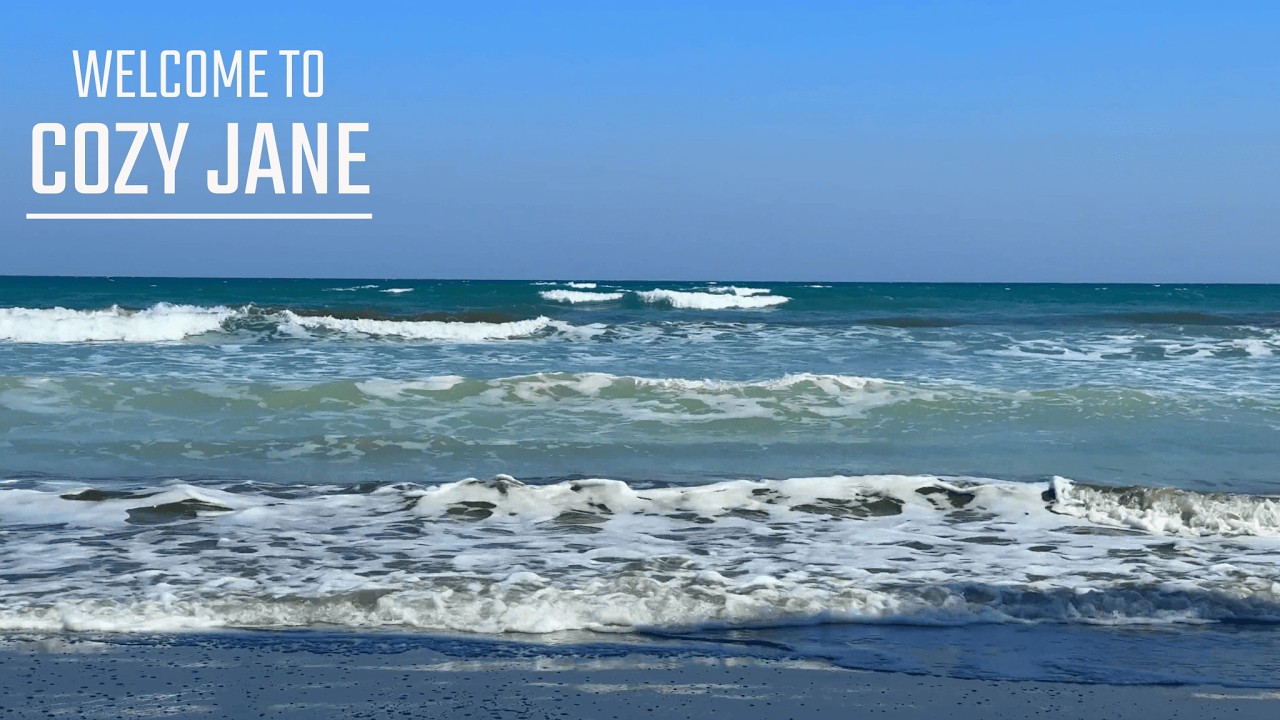 Calm Ocean Waves on a Sunny Beach | Relaxing Sea Sounds for Sleep, Study, Relaxation & Stress Relief