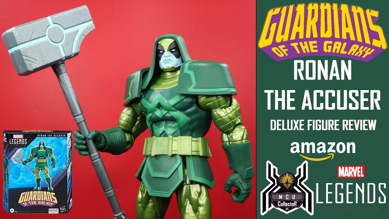 Marvel Legends RONAN THE ACCUSER Guardians of the Galaxy Amazon Exclusive Deluxe Figure Review