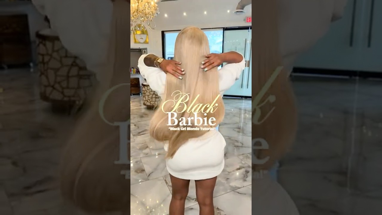How To Tone &ldquo;613 Black Grl Blonde&rdquo; EASY Ash Blonde Hair Color Tutorial IN 45 seconds #613