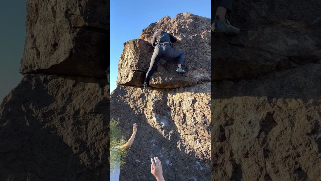 gates pass - Unnamed Route - outdoor bouldering