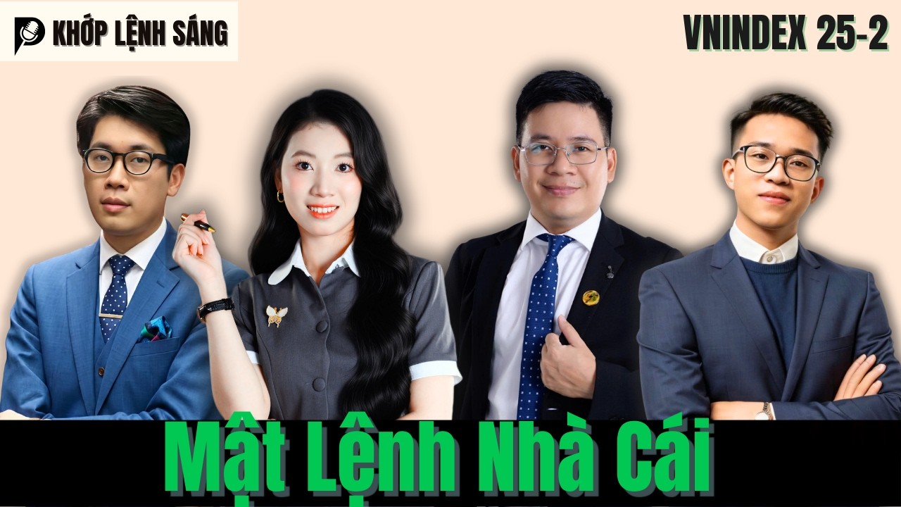 VNIndex Khớp Lệnh: Mật Lệnh Nhà Cái! | Phân Tích Thị Trường