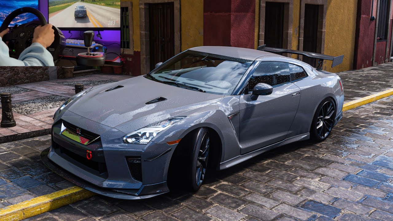 Nissan GT-R R35 | Forza Horizon 5 | Thrustmaster T300 RS GT Steering Wheel