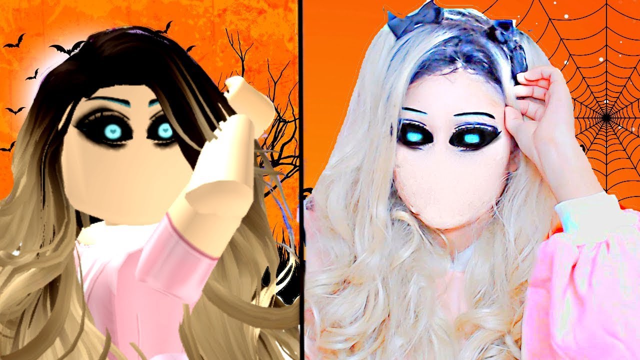 I Did Royale High HALLOWEEN Makeup In REAL LIFE...