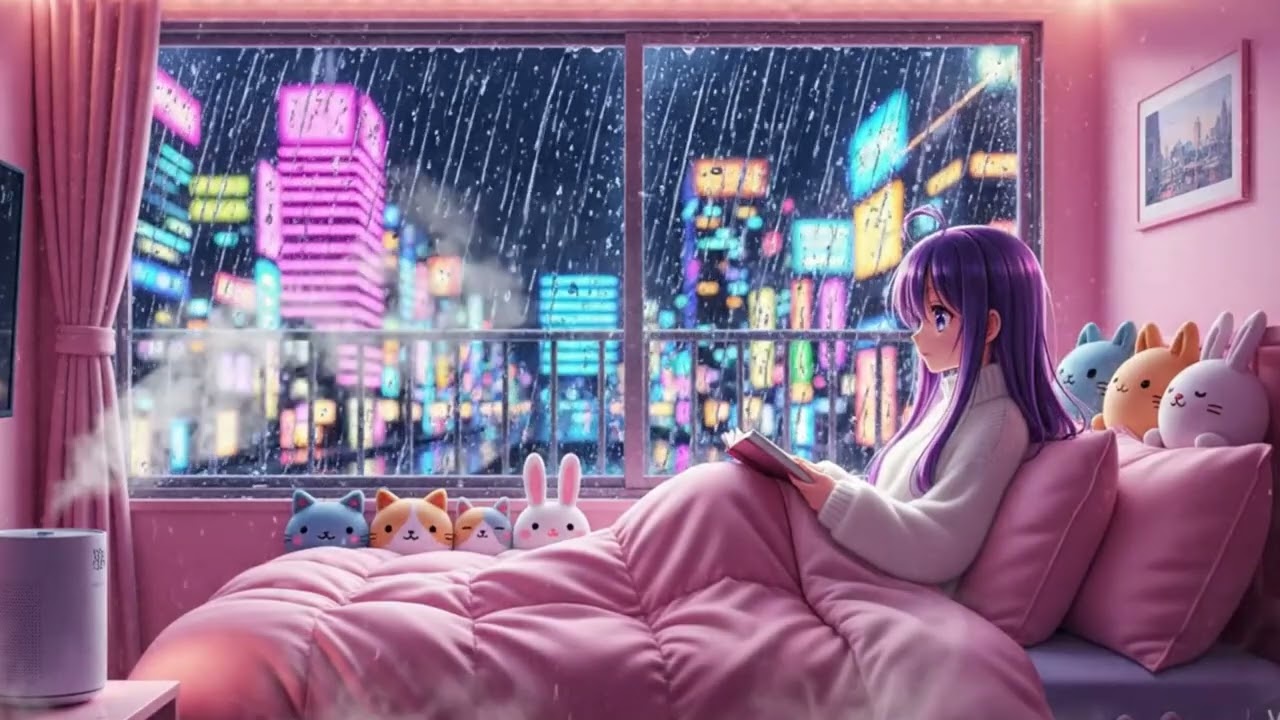 Neon Nights LoFi — Chill Beats for Study, Focus & Relax | Lofi Sereny
