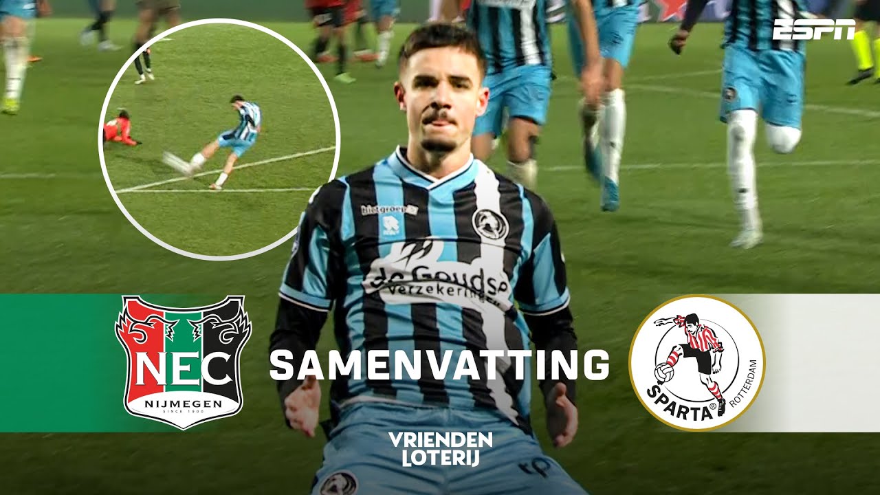 VERWOESTENDE UITHAAL VAN CAMIEL NEGHLI 💥🤤 | Samenvatting N.E.C. Nijmegen - Sparta Rotterdam