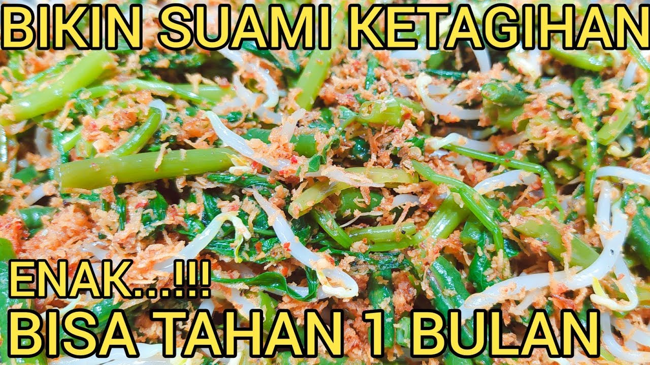RESEP URAP SAYUR GA GAMPANG BASI || CARA MEMBUAT BUMBU URAP TAHAN LAMA TANPA PENGAWET BUATAN