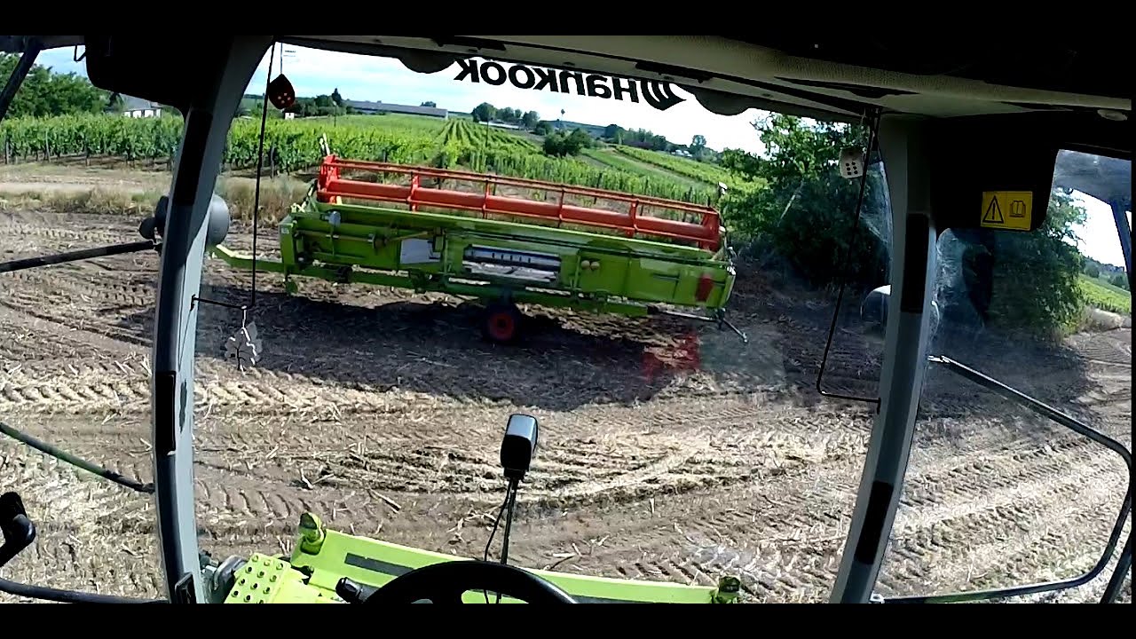 CLAAS Lexion 670 vágóasztal felvétele