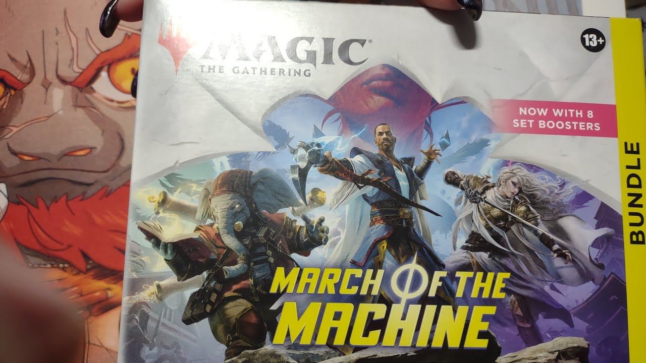 Holy Mother of Machines!! MTG March of the Machine Bundle box opening