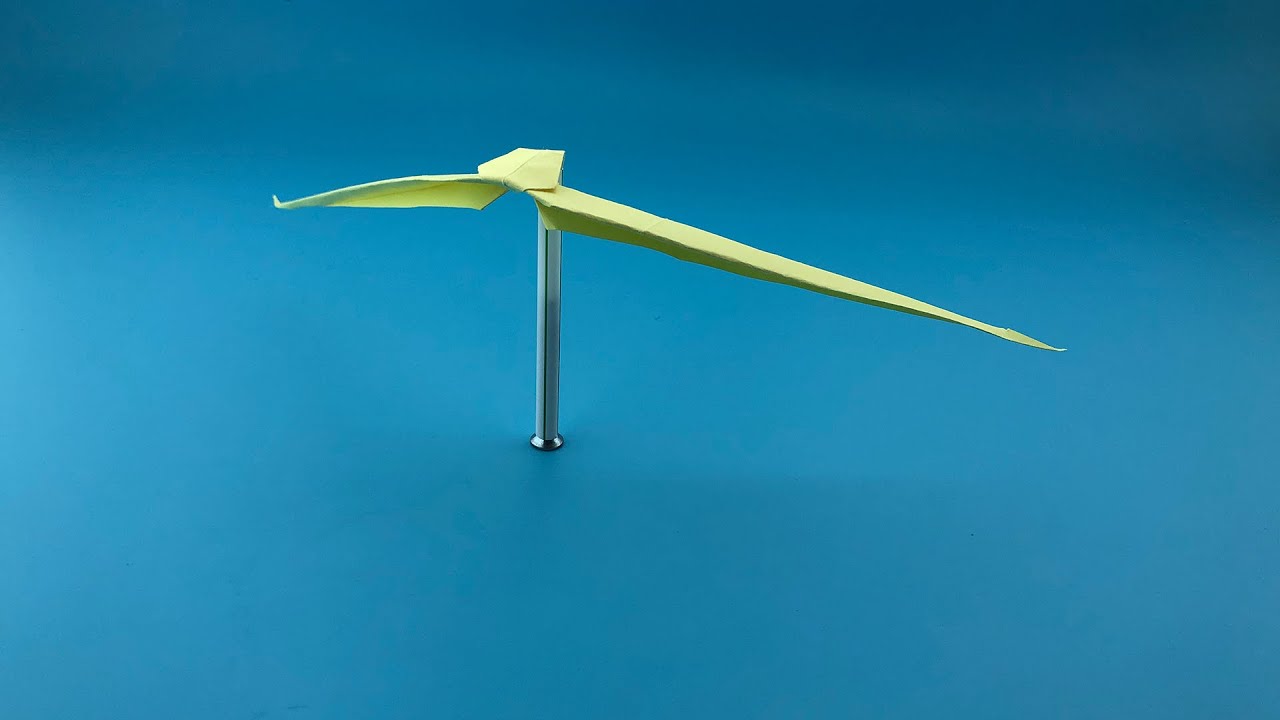 কিভাবেএকটিসহজকরতে অরিগামি ব্যালান্স পাখি Origami balance bird