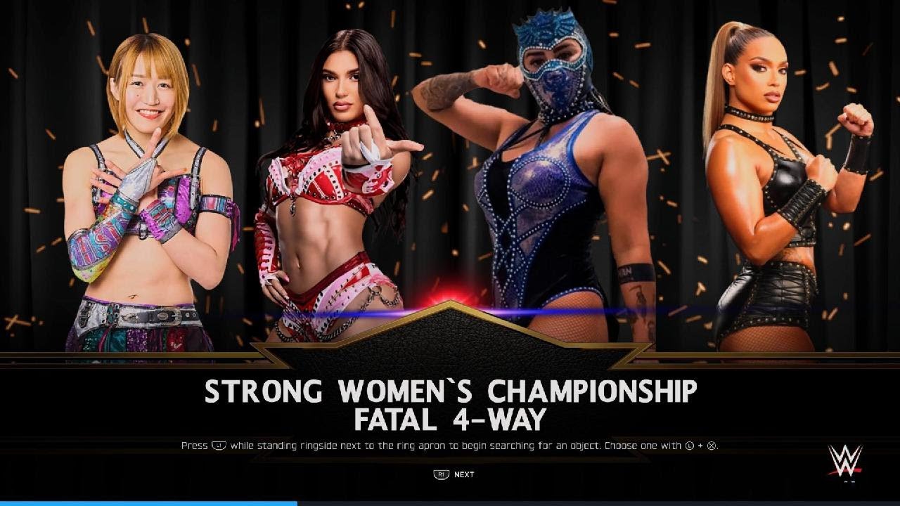 Syuri Defend both Her titles in a Fatal 4 Way