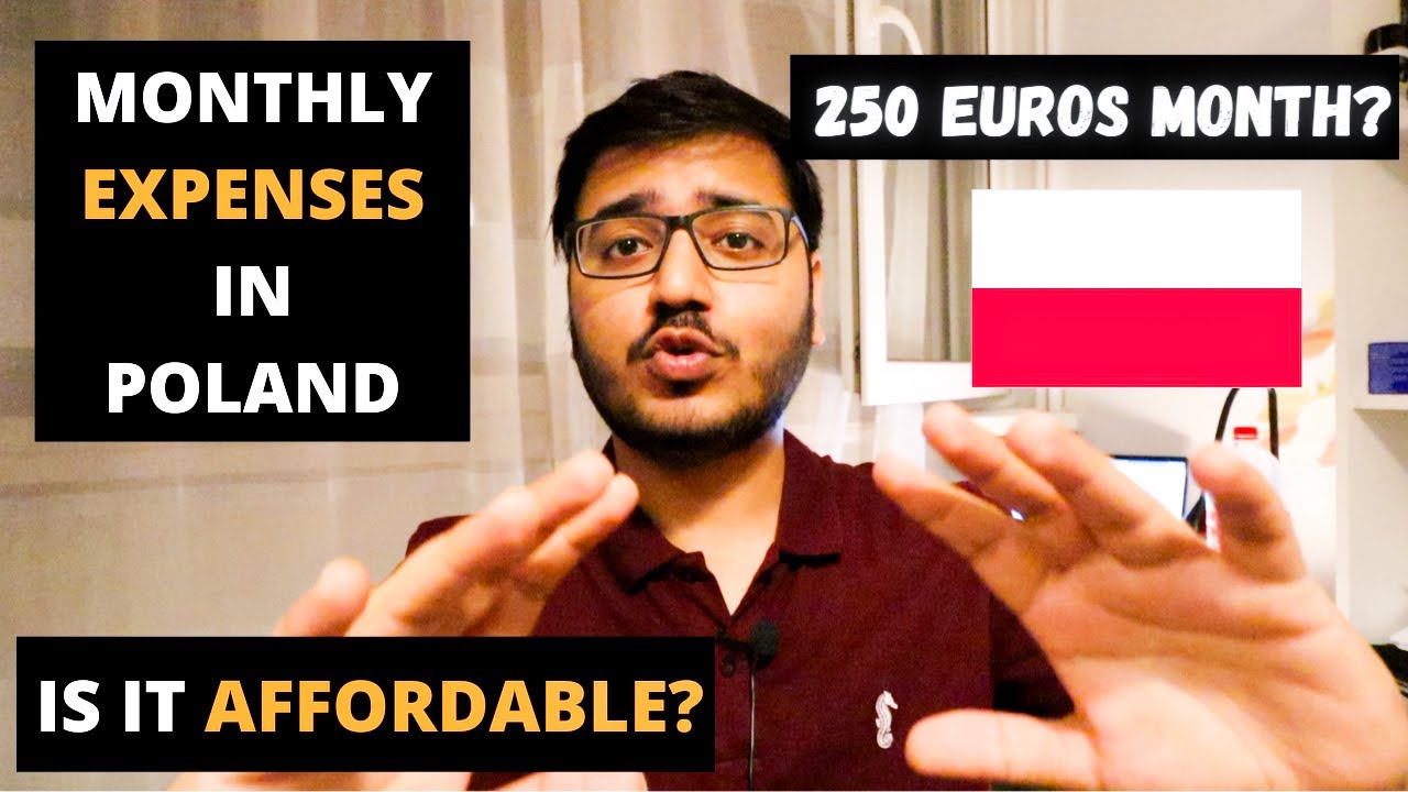 MY MONTHLY EXPENSES IN POLAND AS INTERNATIONAL STUDENT 2023|| COST OF LIVING IN POLAND 🇵🇱