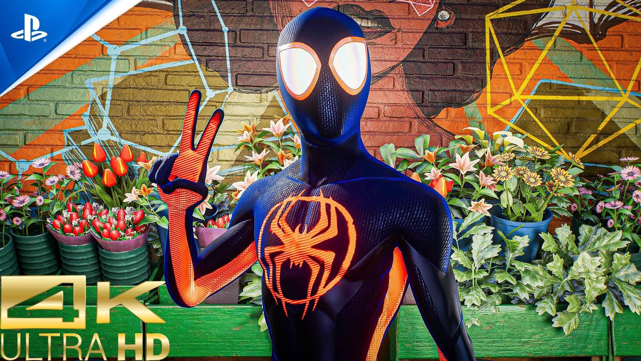 Marvel’s Spider-Man 2 (ATSV Suit) Pro Web Slinging - PS5 4K 60FPS 
