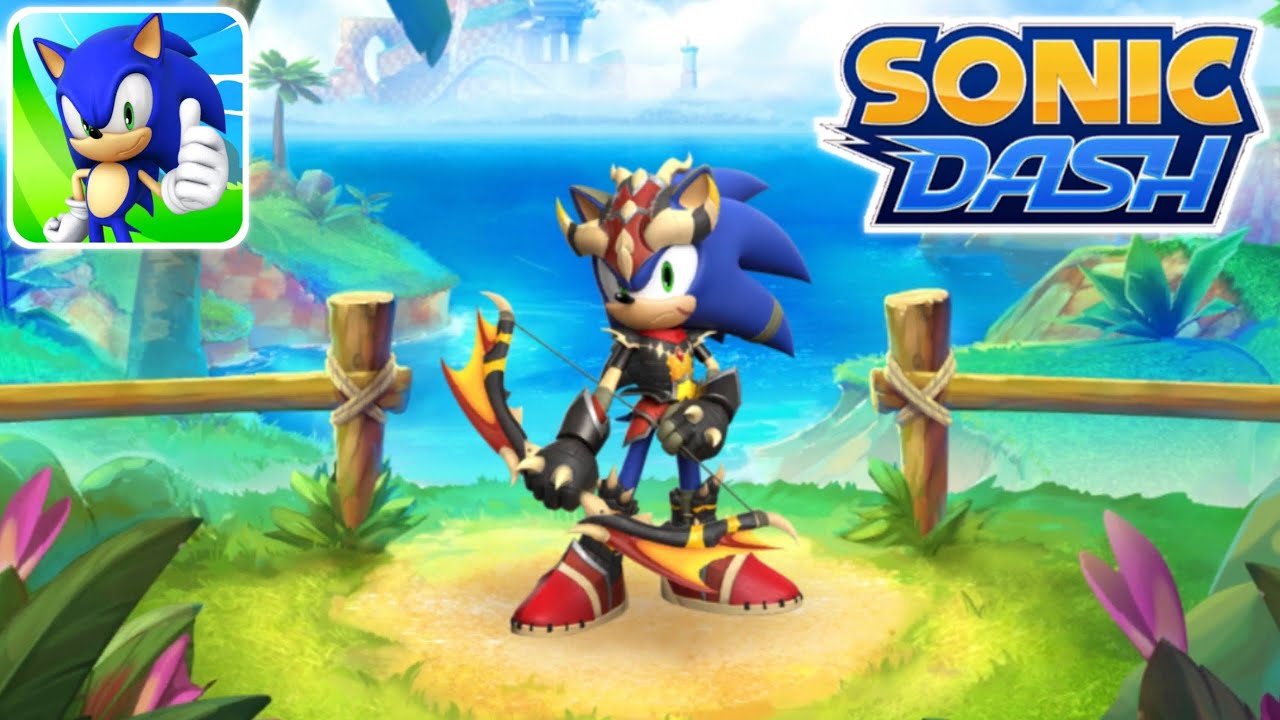 SONIC DASH - DRAGON HUNTER SONIC ANDROID GAMEPLAY