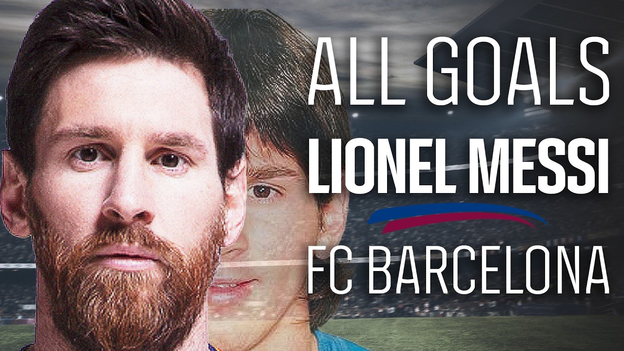 🔥 ALL of LIONEL MESSI's GOALS with FC BARCELONA 🔥🔵🔴